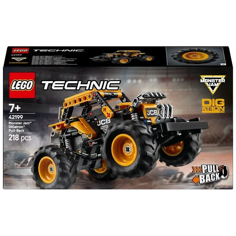 LEGO Technic Monster Jam DIGatron Pull-Back. 218 gab.