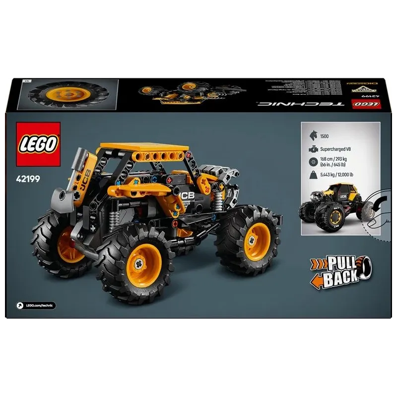 LEGO Technic Monster Jam DIGatron Pull-Back. 218 gab.