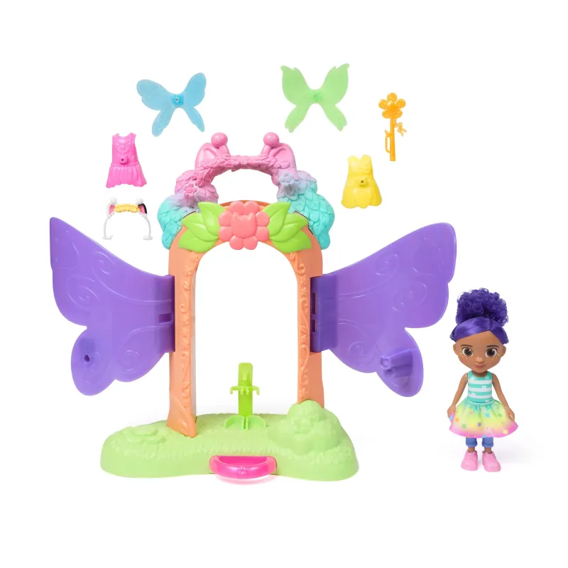 GABBY´S DOLLHOUSE Rotaļu komplekts Flutter-riffic tērpu ballīte