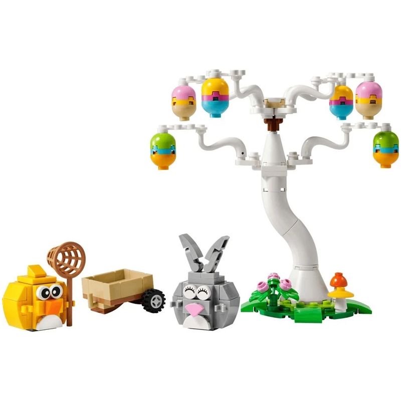 LEGO Velykų kiškio ir viščiuko margučių medžioklė 40808