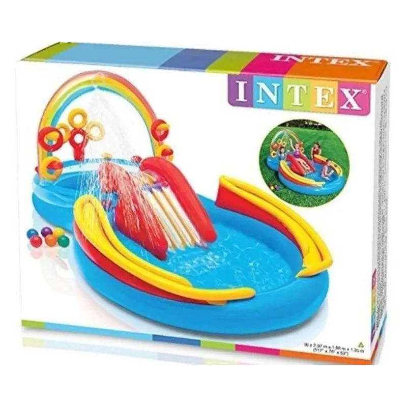 Baseins. bērnu Intex 57453NP. daudzkrāsaina. 200 l