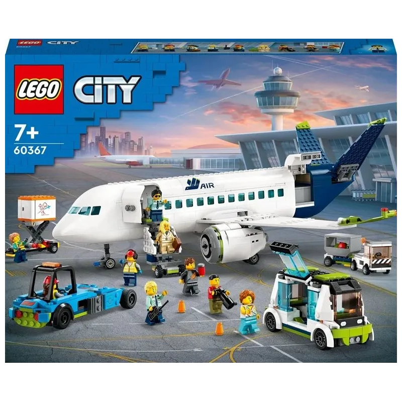 Konstruktorius LEGO City Big Vehicles Keleivinis lėktuvas