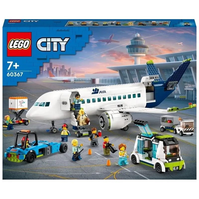 Konstruktorius LEGO City Big Vehicles Keleivinis lėktuvas