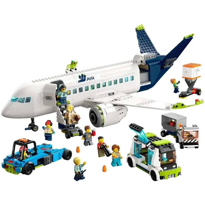 Konstruktorius LEGO City Big Vehicles Keleivinis lėktuvas
