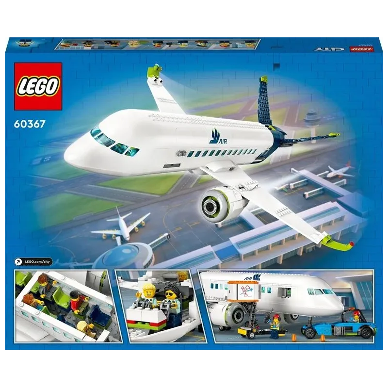 Konstruktorius LEGO City Big Vehicles Keleivinis lėktuvas