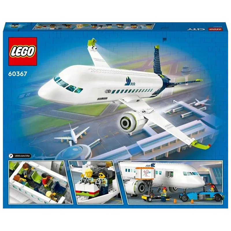 Konstruktorius LEGO City Big Vehicles Keleivinis lėktuvas