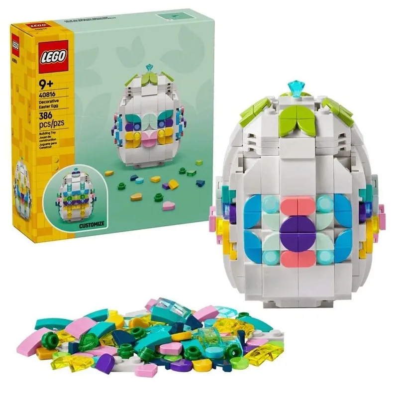 Constr lego decorative easter egg 40816