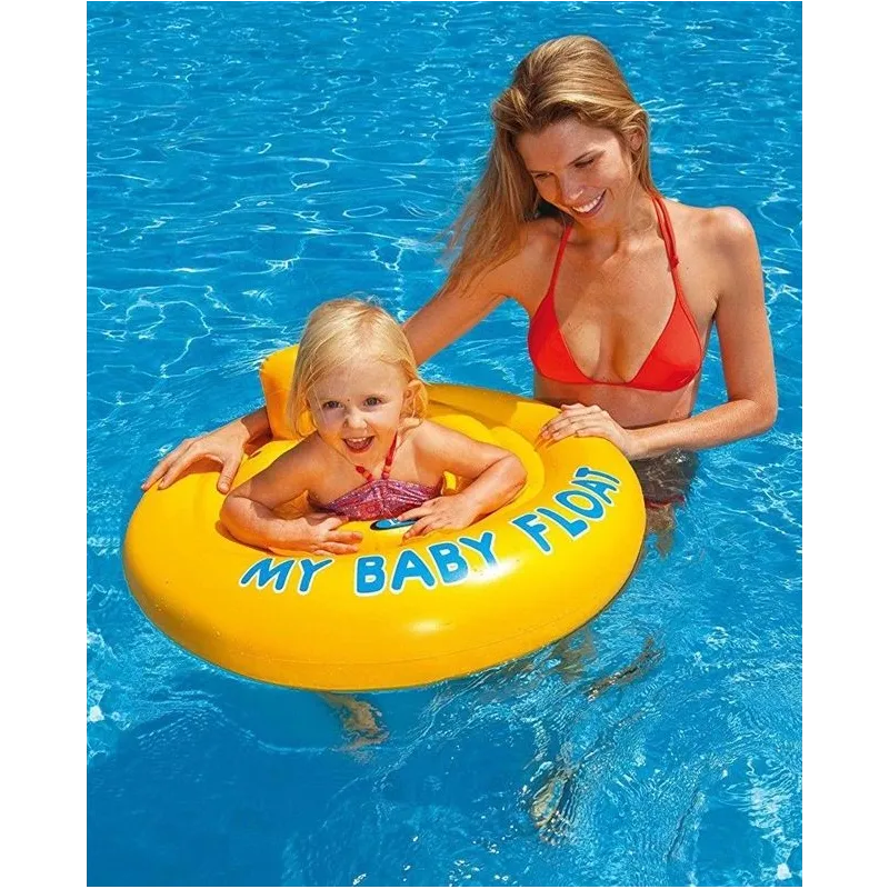 Piepūšams riņķis Intex 56585. dzeltena. 70 cm x 70 cm