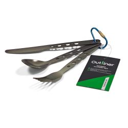 Tool kit tourist 3pcs with carabiner alu