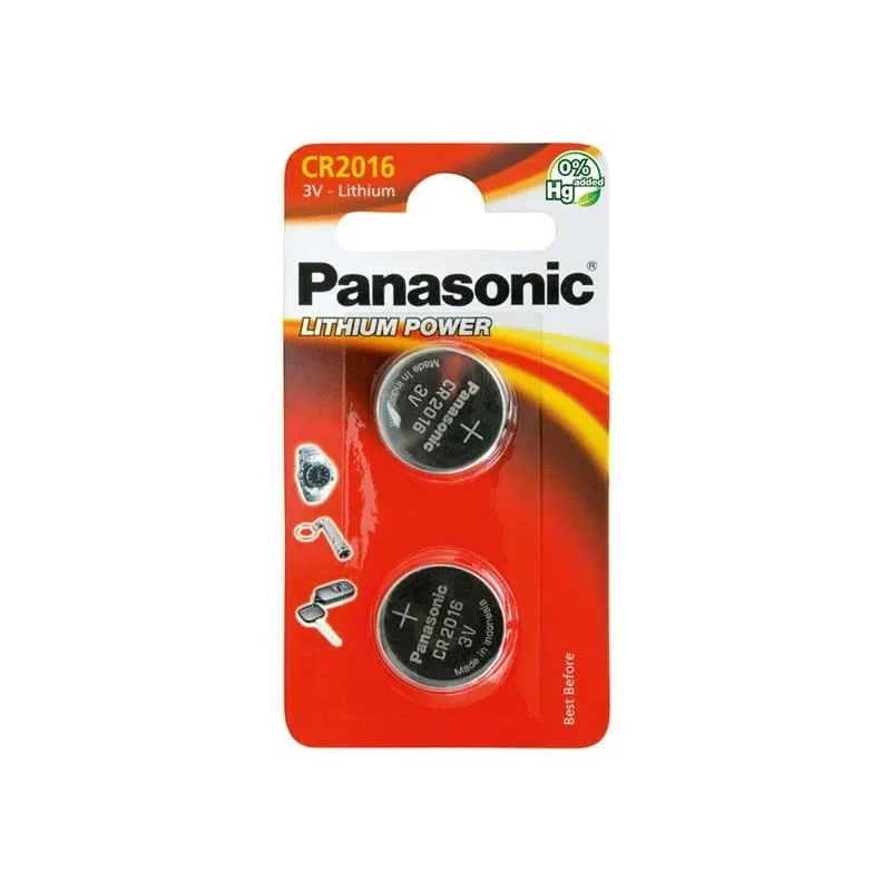 Baterijas Panasonic, CR2016, 3 V