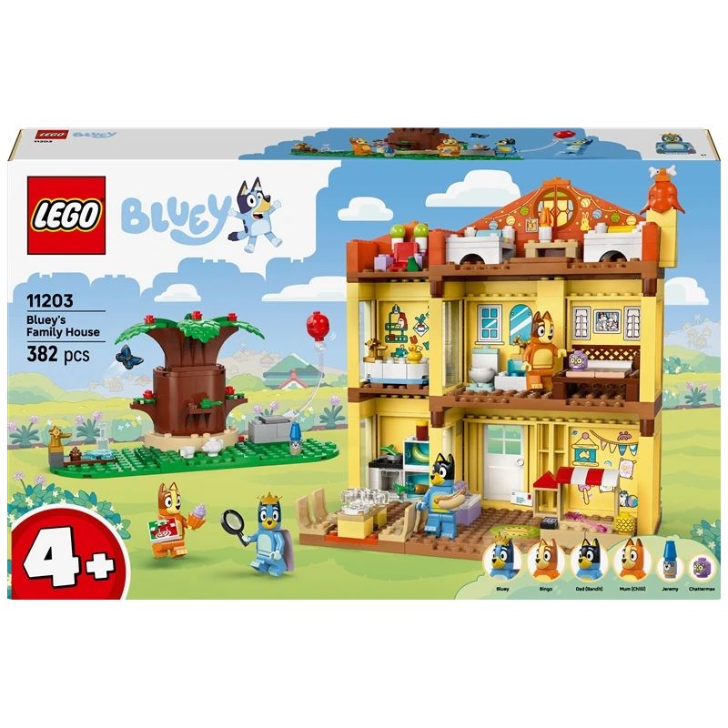 Konstruktors LEGO Bluey Bluey's Family House 11203