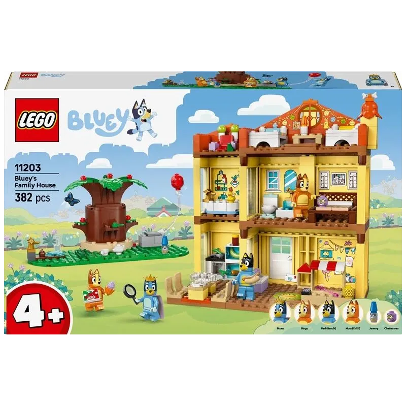 Konstruktors LEGO Bluey Bluey's Family House 11203