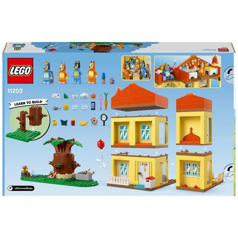 Constr lego blueys family house 11203