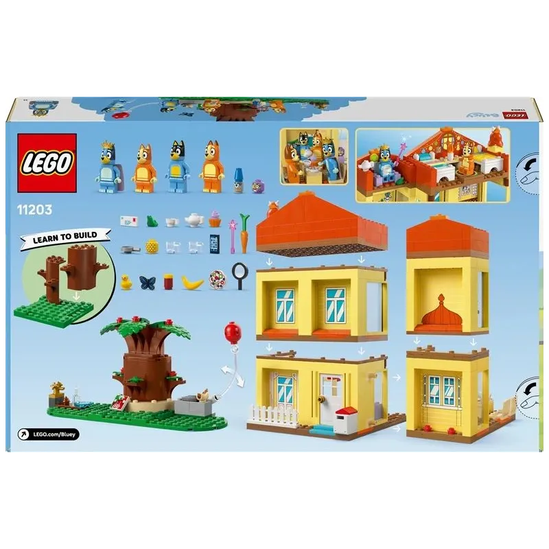 Constr lego blueys family house 11203