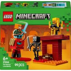Toy constructor lego lava battle 21266
