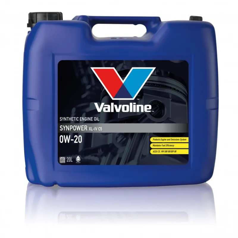 Motoreļļa Synpower Xl-IV C5 0W20 20L, Valvoline