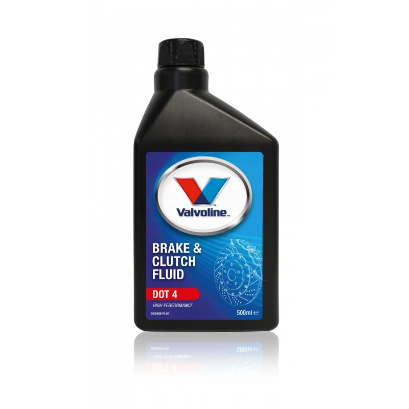 Bremžu un sajūga šķidrums Brake & Clutch Fluid DOT 4 500 ml, Valvoline