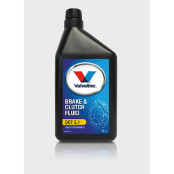 Bremžu un sajūga šķidrums DOT 5.1 1L, Valvoline