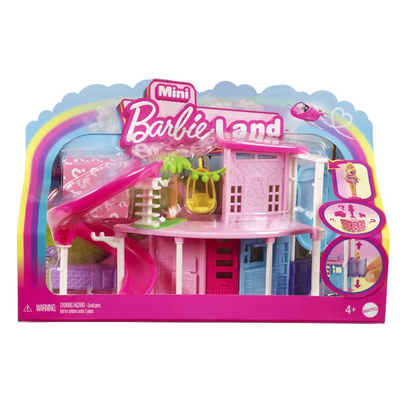 Кукольный домик Mattel Barbie Mini Land HYF44, ,цвет-дизайн выбирается случайным образом,
