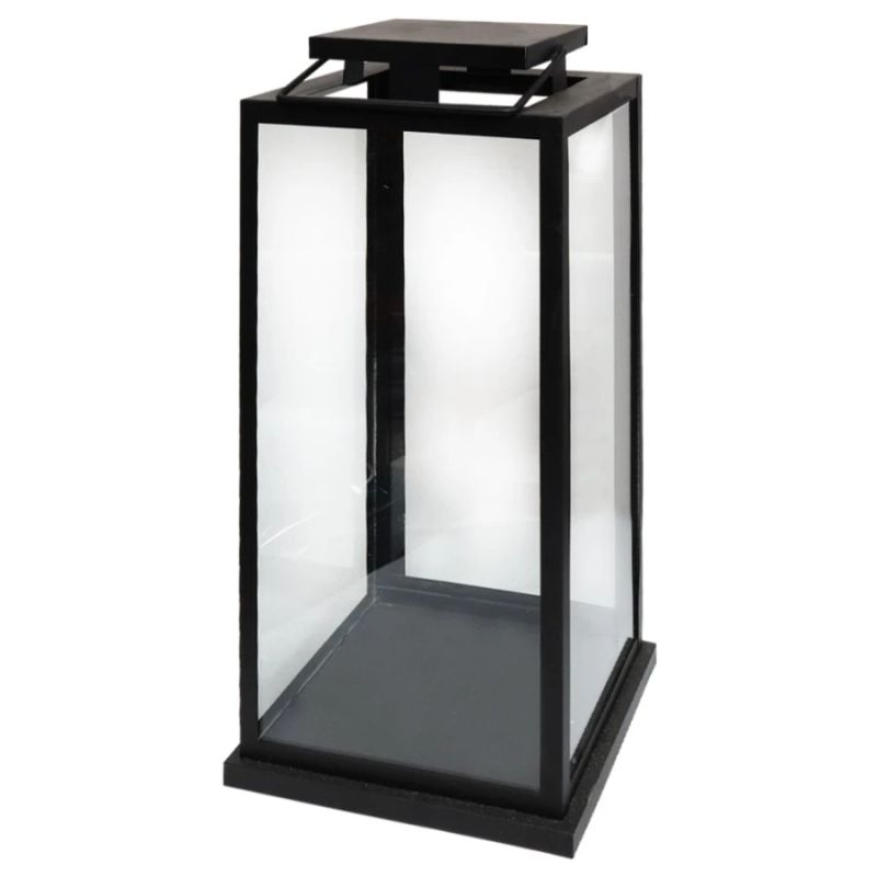 Laterna Tower 20x20x48cm, melna