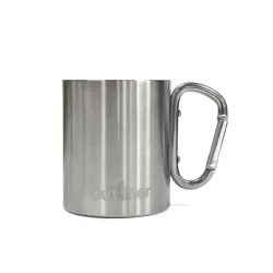 Krūzīte Outliner. tērauds. 0.3 l. sudraba