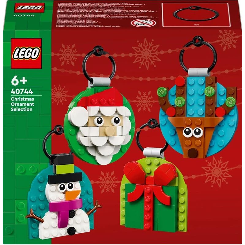 Constr lego christmas ornaments 40744