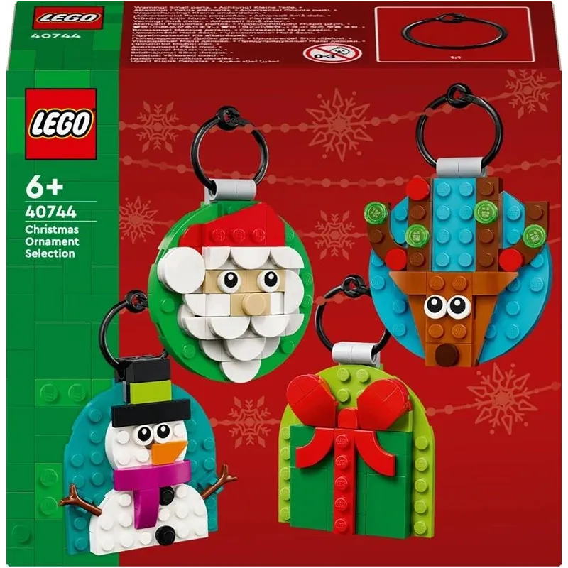Konstrukt lego christmas ornaments 40744