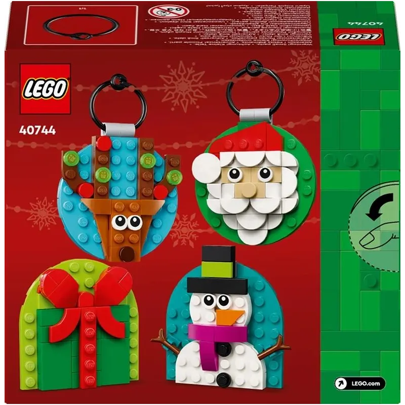 Konstruktorius LEGO CHRISTMAS ORNAMENT SELECTION 40744