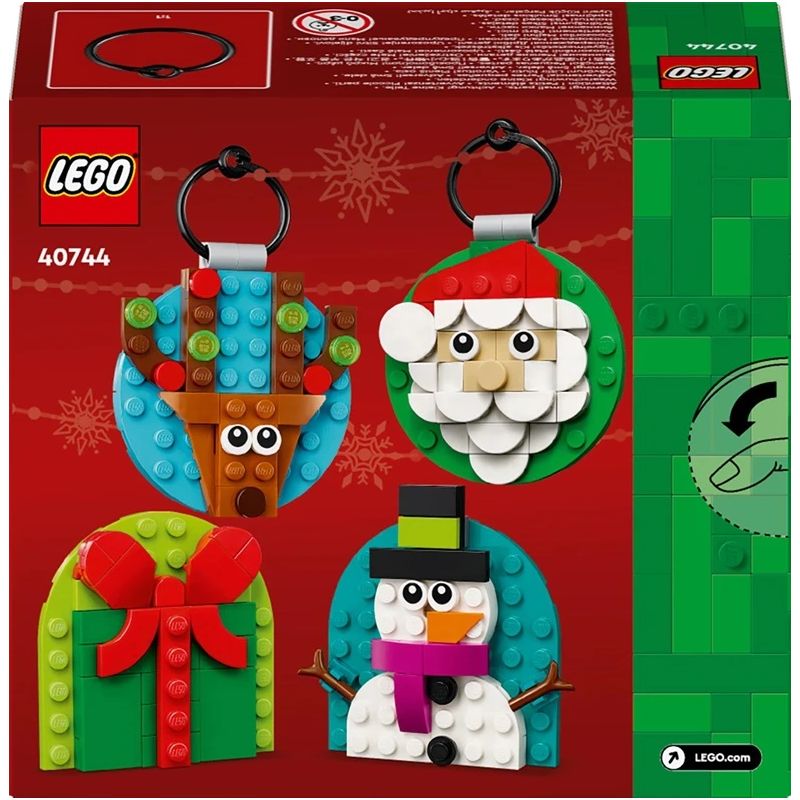 Constr lego christmas ornaments 40744