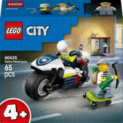 Toy constr lego police motorcycle 60455