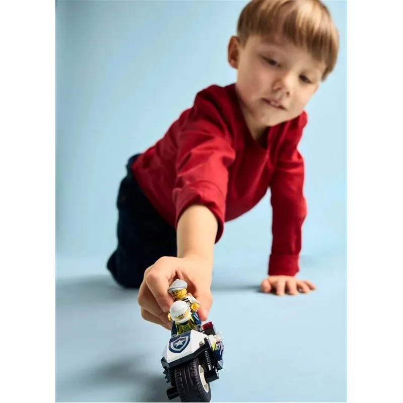 Konstruktorius LEGO City Police Motorcycle Chase 60455
