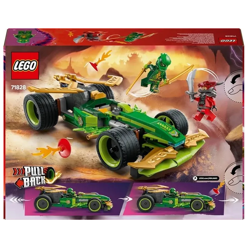 LEGO Ninjago Lloyd's Pull-Back Race Car. 181 gab.