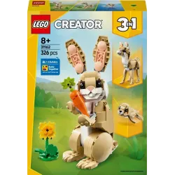 Toy constructor lego cute bunny 31162