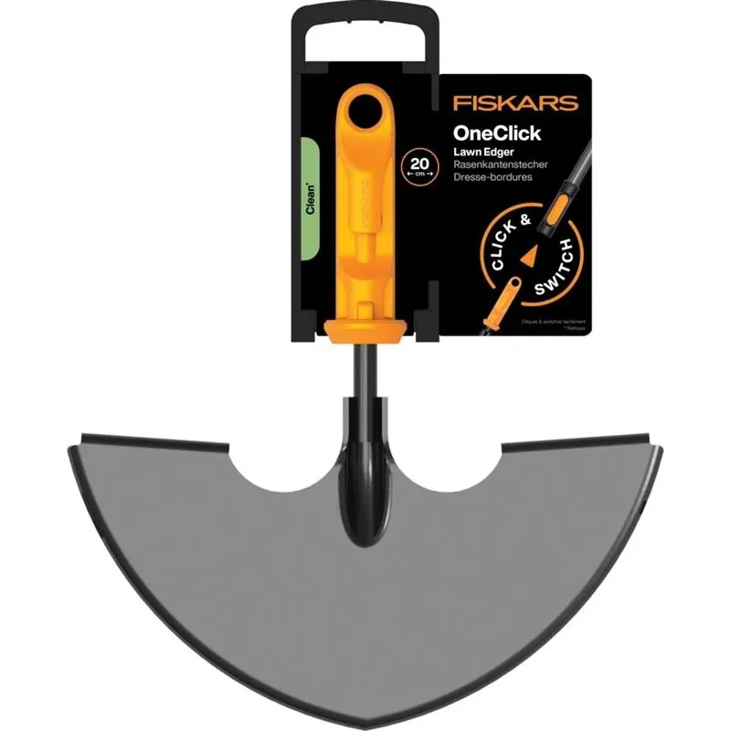 Žolės grandiklis Fiskars OneClick 1080689. plienas