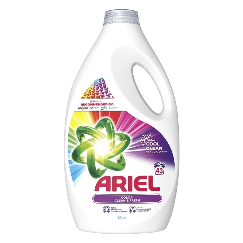 Detergent ariel color 43w 2.15l