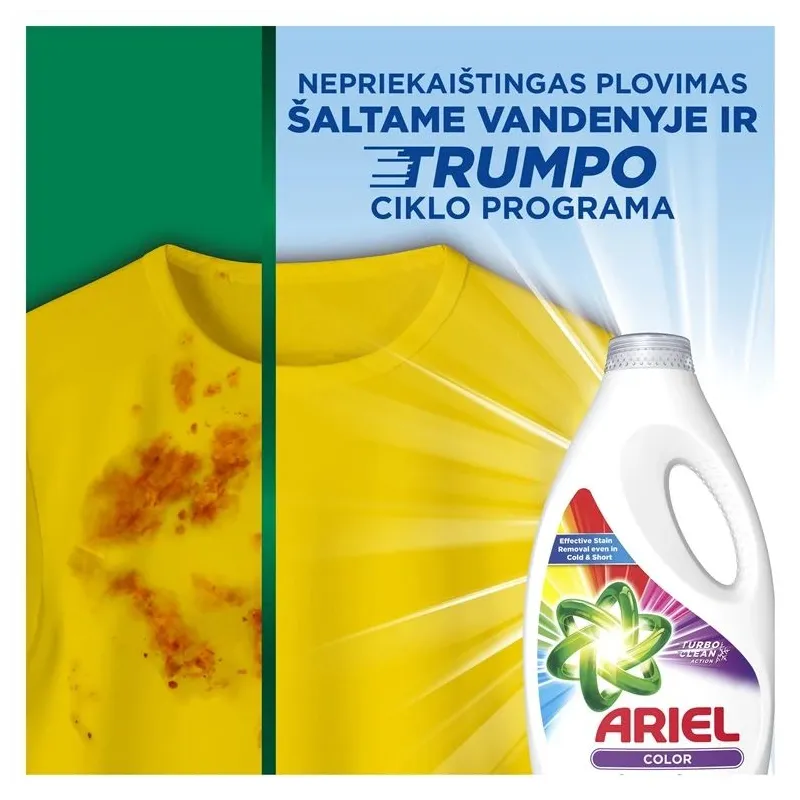 Skystas skalbiklis Ariel color 43skalbimai. 2.15 l