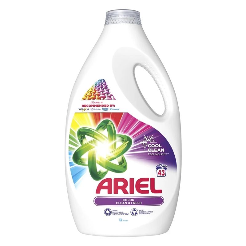Detergent ariel color 43w 2.15l