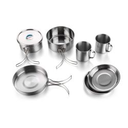 Pot set tourist gca3032 stainless steel