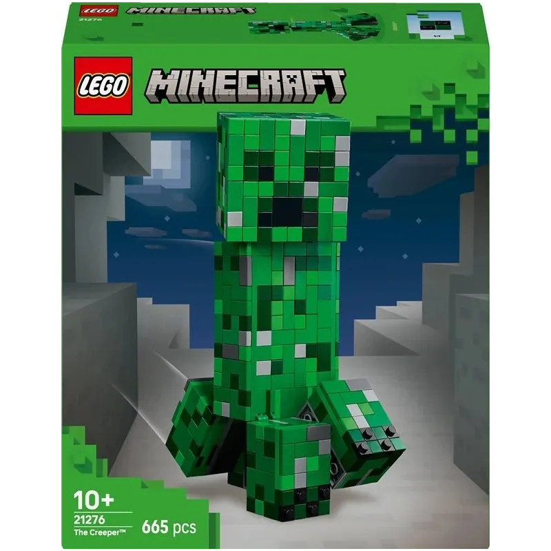 Konstruktors LEGO Minecraft The Creeper 21276. 665 gab.