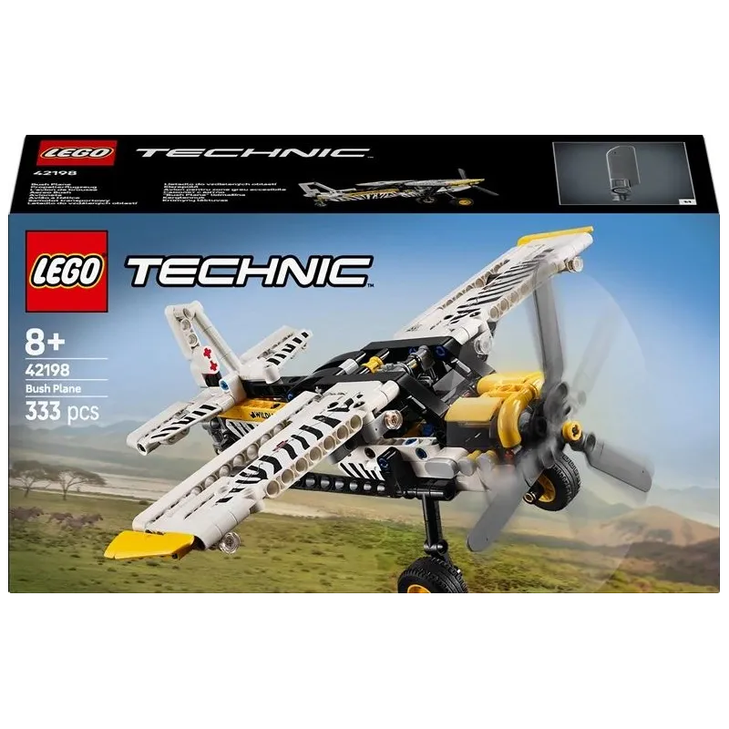 Konstruktors LEGO Technic Bush Plane 42198. 333 gab.