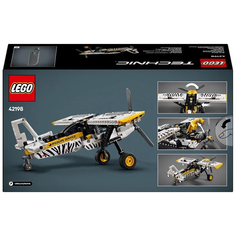 Konstruktors LEGO Technic Bush Plane 42198. 333 gab.