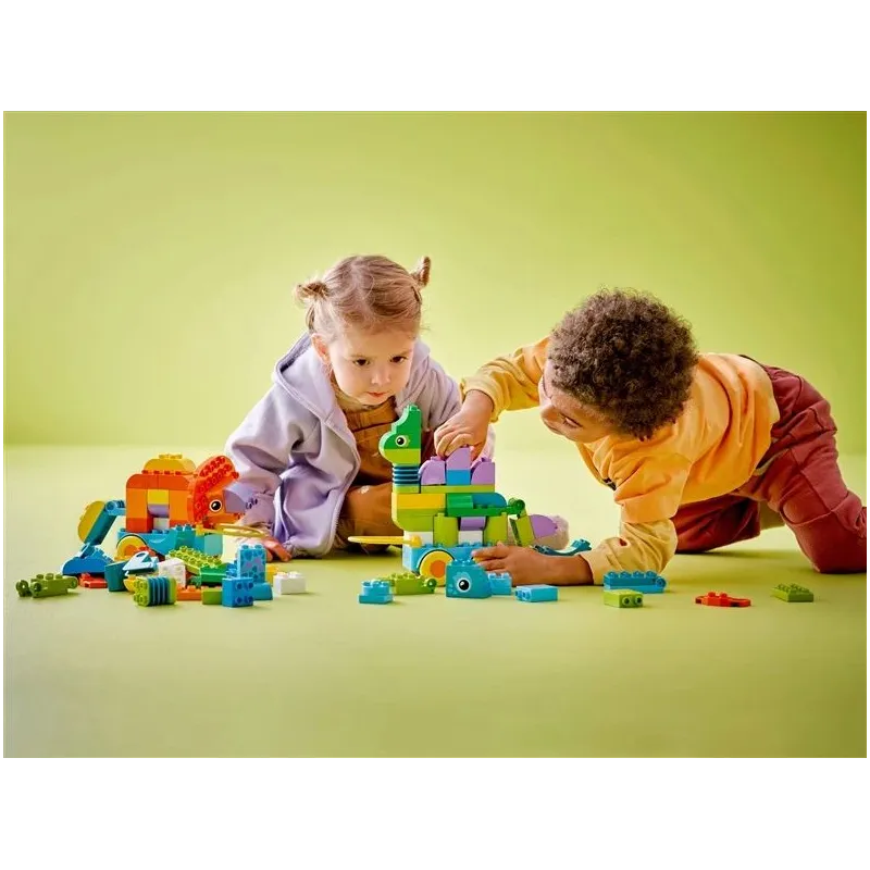 Konstruktorius LEGO Duplo 3in1 Dinosaurs on Wheels 10451