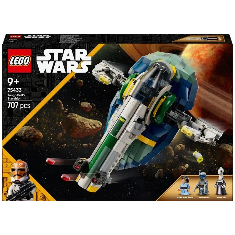 Konstruktors LEGO Star Wars Jango Fett's Starship 75433