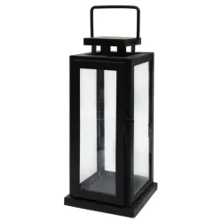 Laterna Tower 11x10x25cm, melna