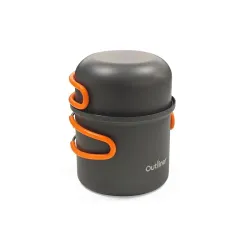 Katlu komplekts Outliner. alumīnijs. 10.7 cm. pelēka