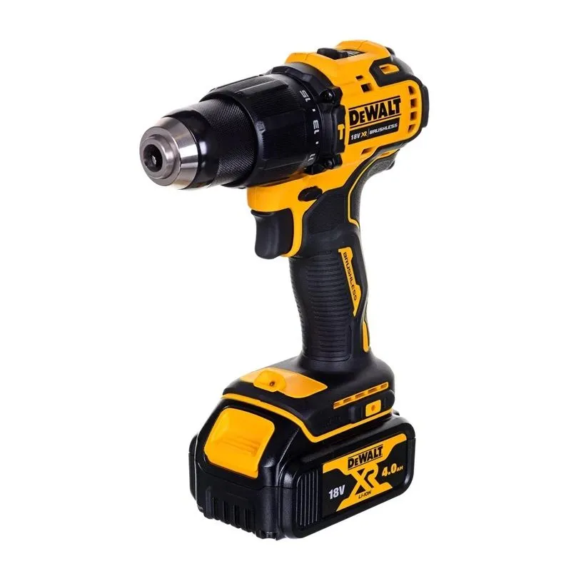 Akumulatora triecienurbjmašīna-skrūvgriezis ar akumulatoru Dewalt DCD709M2T, 18 V, 2x4 Ah