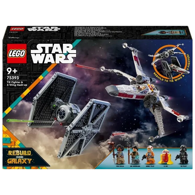 Konstruktors lego star warsx-wing 75393