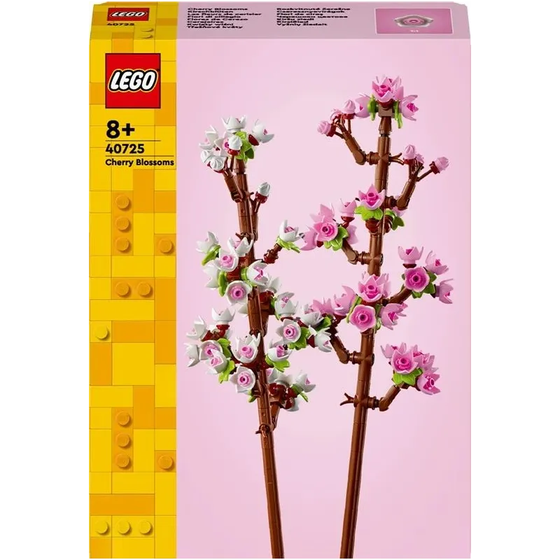 Konstruktorius LEGO Flowers Vyšnių žiedai 40725