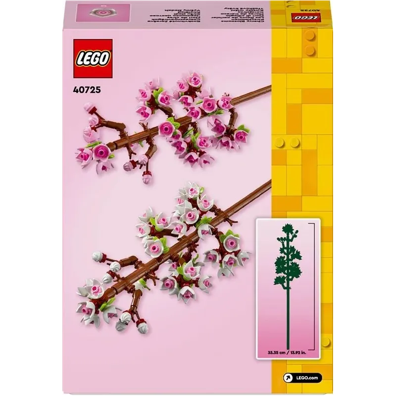 Konstruktorius LEGO Flowers Vyšnių žiedai 40725