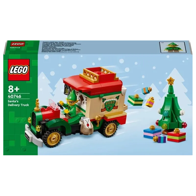Konstr lego santas delivery truck 40746